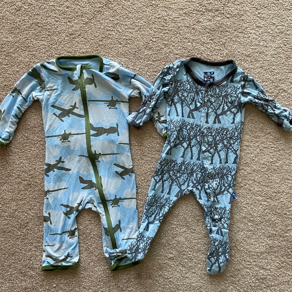 0-3 month Kickee Pants outfits